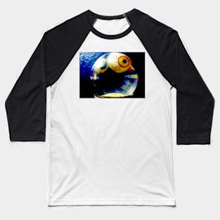 Eyeball Snowglobe Baseball T-Shirt